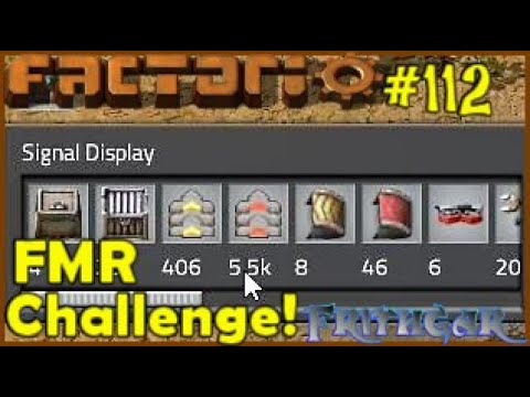 Factorio Million Robot Challenge #112: Visual Signal Mod!