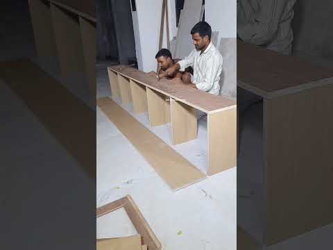 plywood boxe making process #woodworkiing #shortvideo