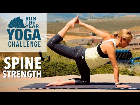 Spine Strength: Run the Year Yoga Challenge with Five Parks Yoga
