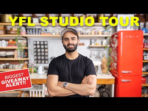 Your Food Lab Studio Tour | Giveaway - 6 year special | My Dream Kitchen Space #YFLstudioTour