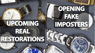 Inspecting FAKE Watches And Upcoming Real Restoration Projects