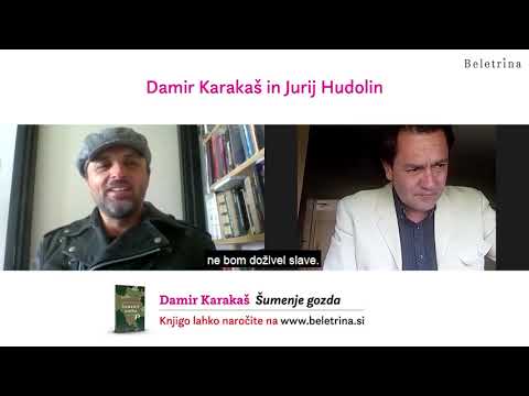 Naslovnica: Beletrina v živo: Damir Karakaš in Jurij Hudolin