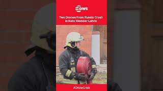 "STRAY FIRE": Two Drones Crash in NATO Member Latvia; Scrambling NATO Jets | DWS News | AH1C