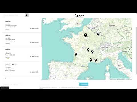 Add-on Prestashop - Store locator with OpenStreetMap