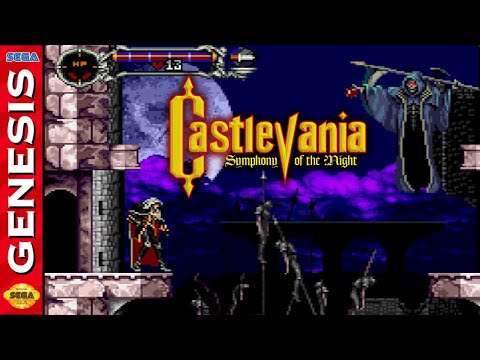 Castlevania: Symphony of the Night - Christmas 2023 Demo [Mega Drive & Sega Genesis]