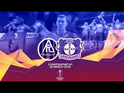 UEL Final : Aquinas FC vs. Bayer Leverkusen (4-3) (Full Game)