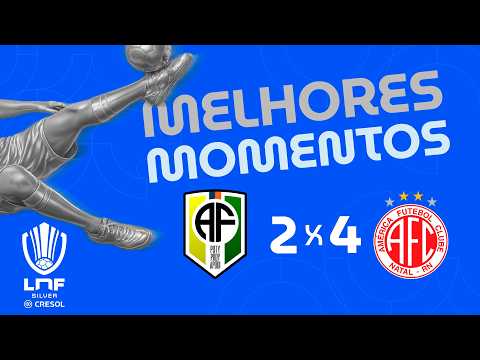 LNF SILVER 2026 - MELHORES MOMENTOS - APODI 2 x 4 AMÉRICA-RN