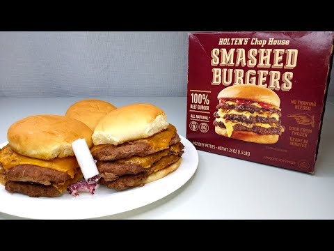 Cooking With Chef Douglas - Holten's Chop House Frozen Smashed Burgers