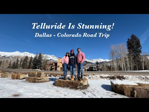 Telluride Colorado Road Trip From Dallas | Gondola, Attractions, Things to Do & Best Spots! 🚡