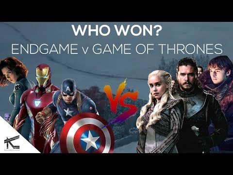 Avengers Endgame vs Game of Thrones Season 8