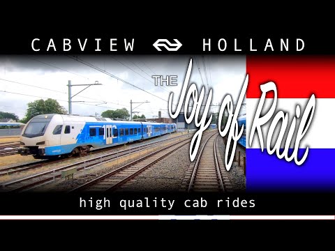 Oh deer! 4K CABVIEW HOLLAND Utrecht - Enschede VIRM 6jul 2019