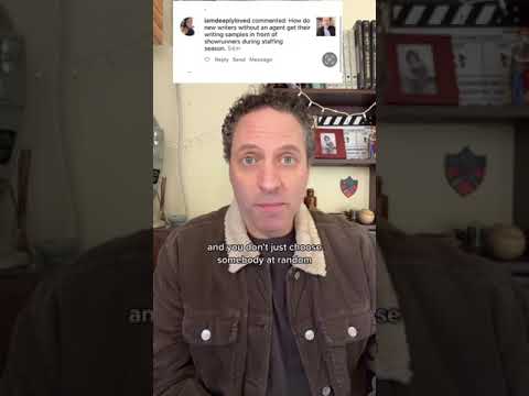How Do Writers Without An Agent Get In Front Of A Showrunner? Screenwriting Tips from Michael Jamin