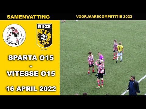Samenvatting Sparta O15 - Vitesse O15 16 april 2022