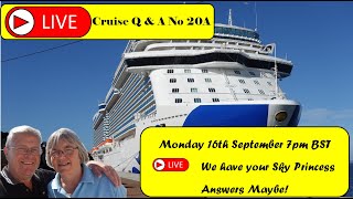We have just returned from Sky Princess Come & Join Us To Find Out What she's Like Now.