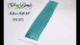 SILVER BRUSH SILVER SILK PENNELLO WASH GLAZE MANICO CORTO SERIE 8808S