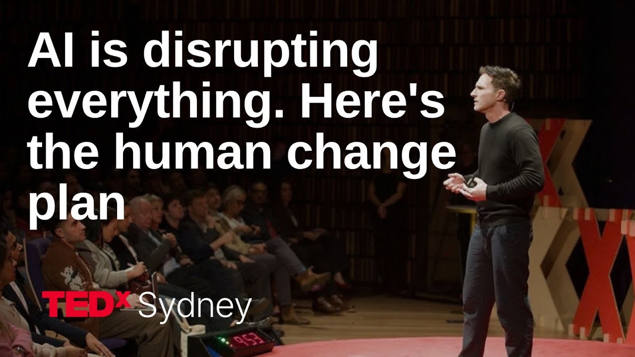 AI is disrupting everything. Here's the human change plan. | Joel Pearson | TEDxSydney