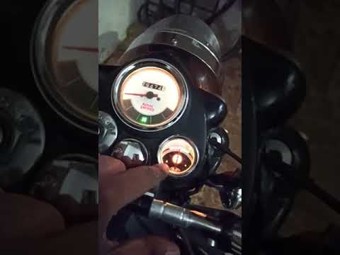 how to start a bs4 Royal Enfield classic 350 (2018) model