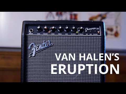 How To Get The Van Halen Sound With Your Fender Champion 20 (Settings Included!)