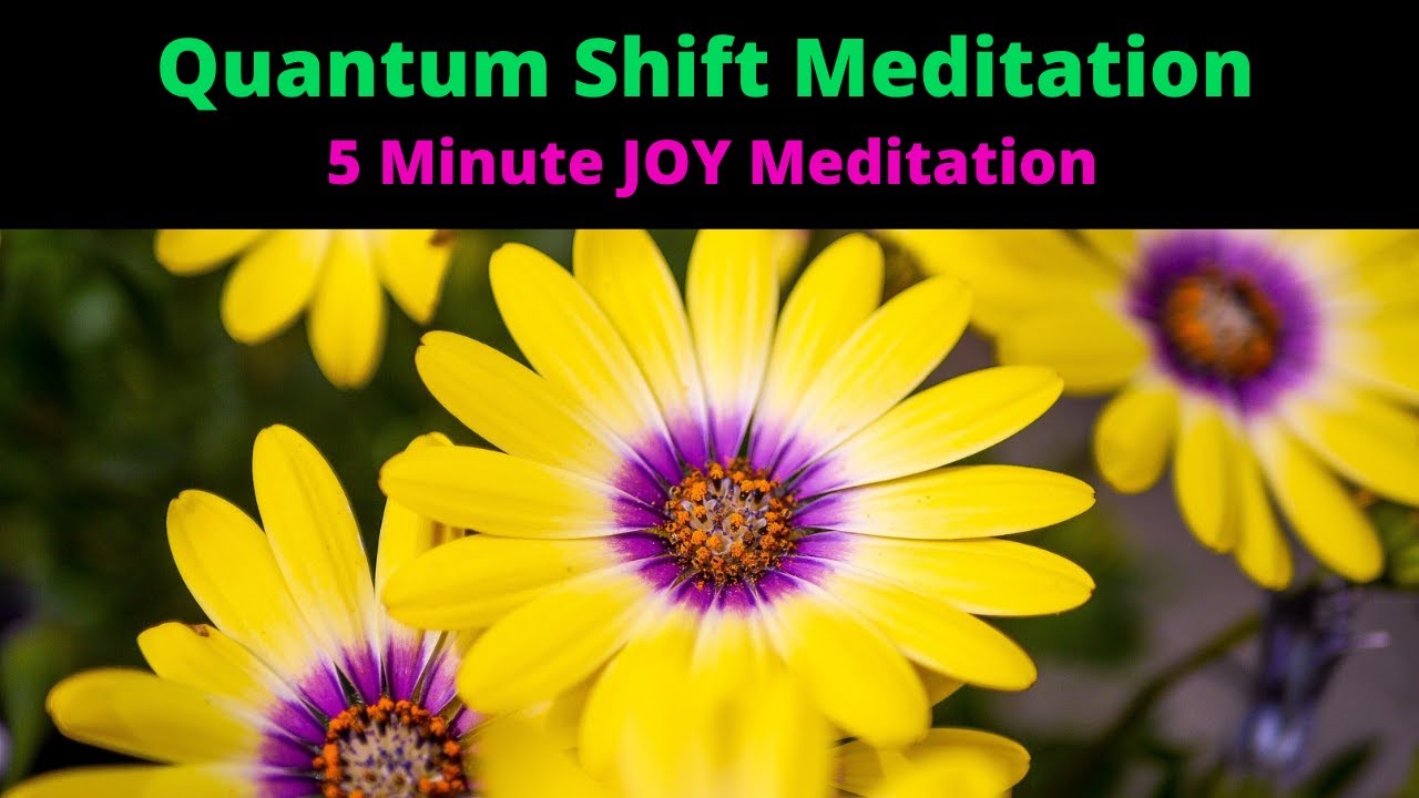 Stress Management - 5 minute JOY Meditation