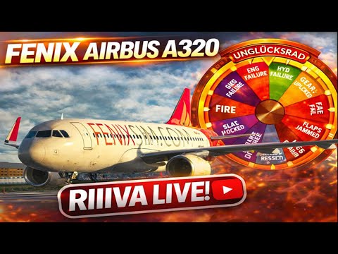 Alle 10 Minuten fällt ein System aus! Unglücksrad im Fenix A320  #msfs2024