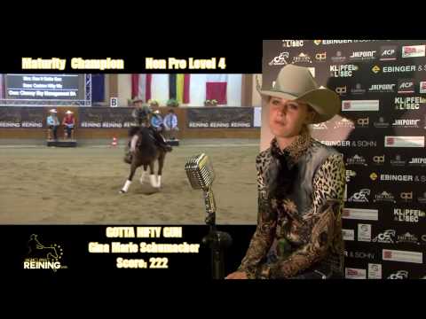 GOTTA NIFTY GUN & Gina Marie Schumacher   Maturity Reining Weikersdorf July 2015 Segment 0 x264