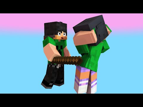 zero two dodging dance creeper aphmau family and friends - minecraft animation #shorts