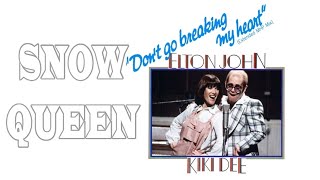 Snow Queen - Elton John &amp; Kiki Dee (English Vinyl Record)