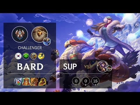 Bard Support vs Blitzcrank - KR Challenger Patch 10.5