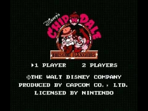 chip and dale rescue rangers nes youtube