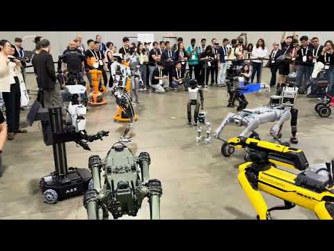 All robots, roll out! No humans allowed!