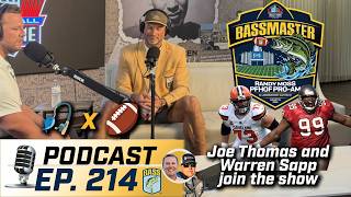 Talking Fishing with NFL Hall of Famers Joe Thomas and Warren Sapp (Ep. 214 Bassmaster Podcast)