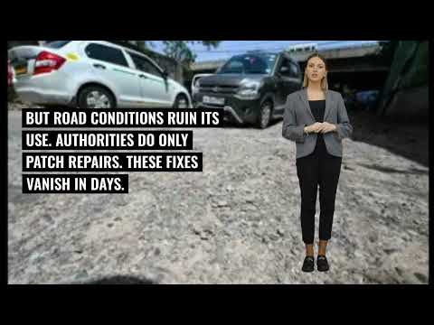 Kapashera Route Full of Potholes, Motorists Face Daily Hassles
