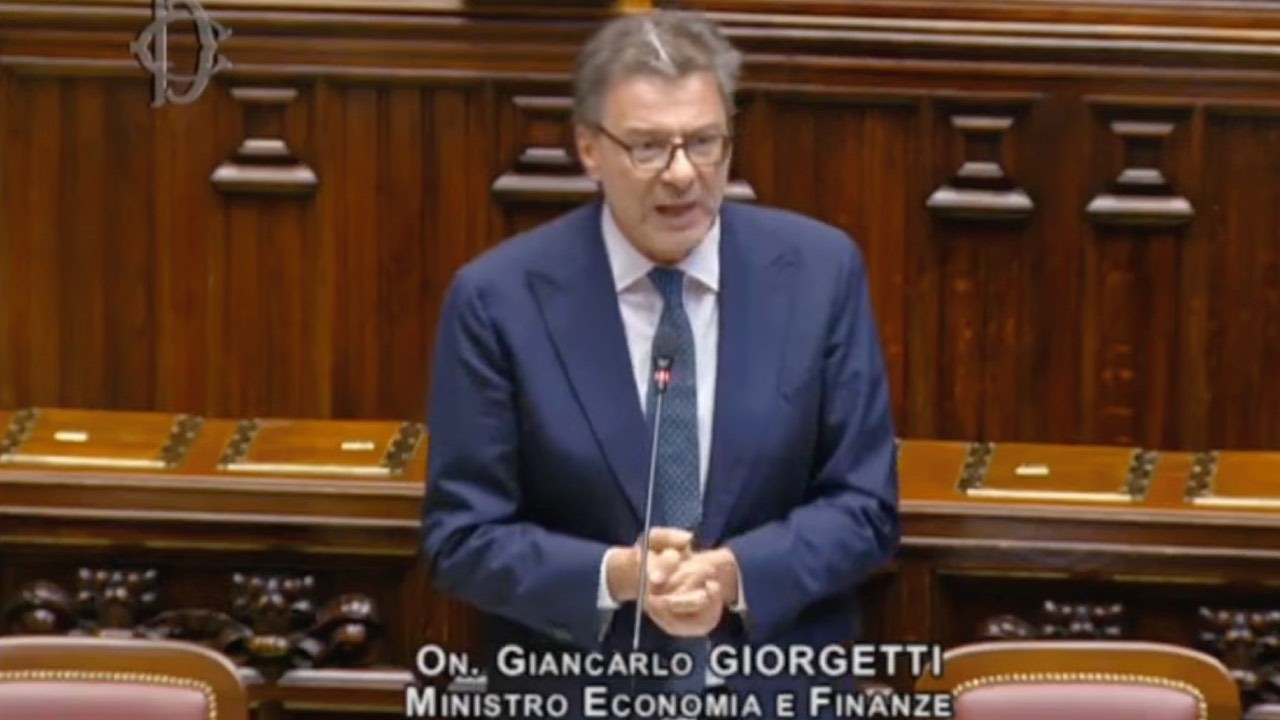 IL MINISTRO DELL'ECONOMIA GIANCARLO GIORGETTI RISPONDE AL QUESTION TIME ALLA CAMERA DEI DEPUTATI
