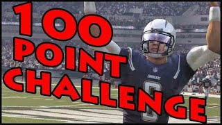 100 POINT CHALLENGE!! - Madden 16 Ultimate Team | MUT 16 XB1 Gameplay