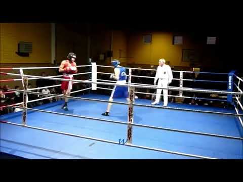Boxen Meisterschaft-Finale RRW - Barisch Kartal vs. Yunus Köroglu