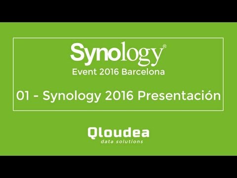01 - Synology 2016 Presentación
