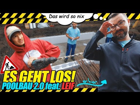 POOL 2.0 - LEIF baut unseren neuen POOL (Teil 1)