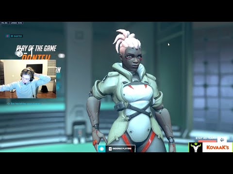 HOUSTON OUTLAWS DANTEH PRO SOJOURN GAMEPLAY! [ OVERWATCH 2 TOP 500 ]