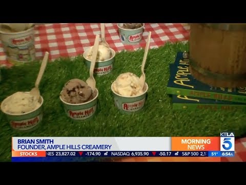 Ample Hill Ice Cream at the Critics' Choice Awards