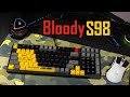 A4tech Bloody S98 Sports Lime - видео