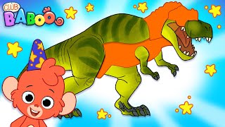 Learn Dinosaur names | Mystery Dinosaurs | T-Rex |  jurassic cartoon videos for kids