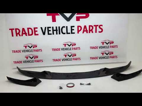 Fits BMW X5 F15 2013-2018 Front Lip Splitter Spoiler Carbon Look video