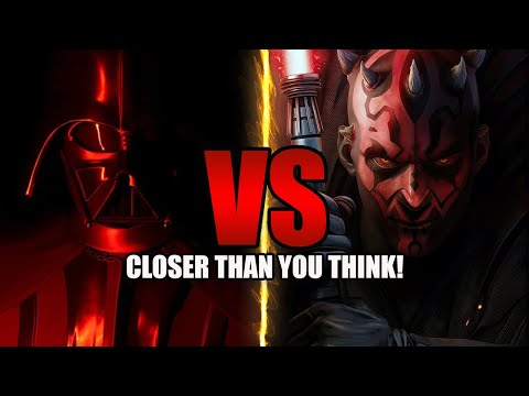 Why Darth Vader VS Darth Maul Is Closer Than You Think!