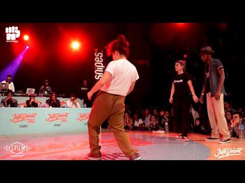 Cintia & Sacha vs  Dimust & Nury TOP 8 Popping Juste Debout Spain 2018 | OLIFILMS