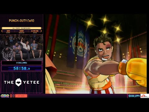 Punch-Out!! (Wii) - Blindfolded Full-Game Speedrun performed at SGDQ 2019 [1:10:16]