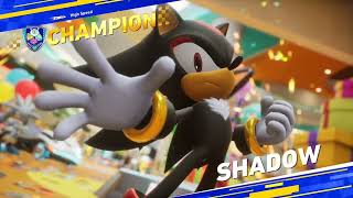 Sonic Crossworlds victory animations