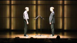 Tom Johnson - Counting Duets, #1