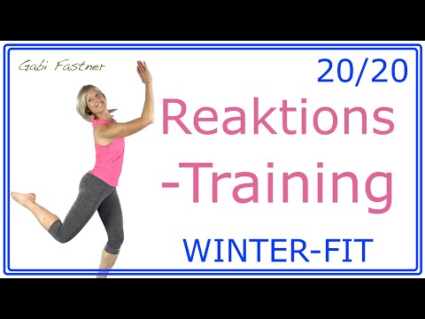 20/20⛷️30 min. Reaction training for winter sports | without equipment, standing