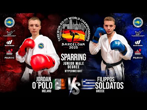 Tv Finals WC Barcelona 2025 - Junior Male Degree Sparring Hyperweight (ESP)