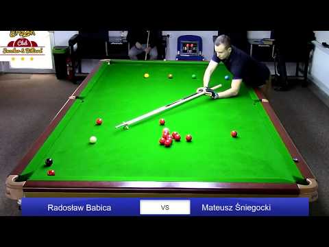 BrizZon Snooker Open II 2019 - Mateusz Śniegocki vs Radosław Babica